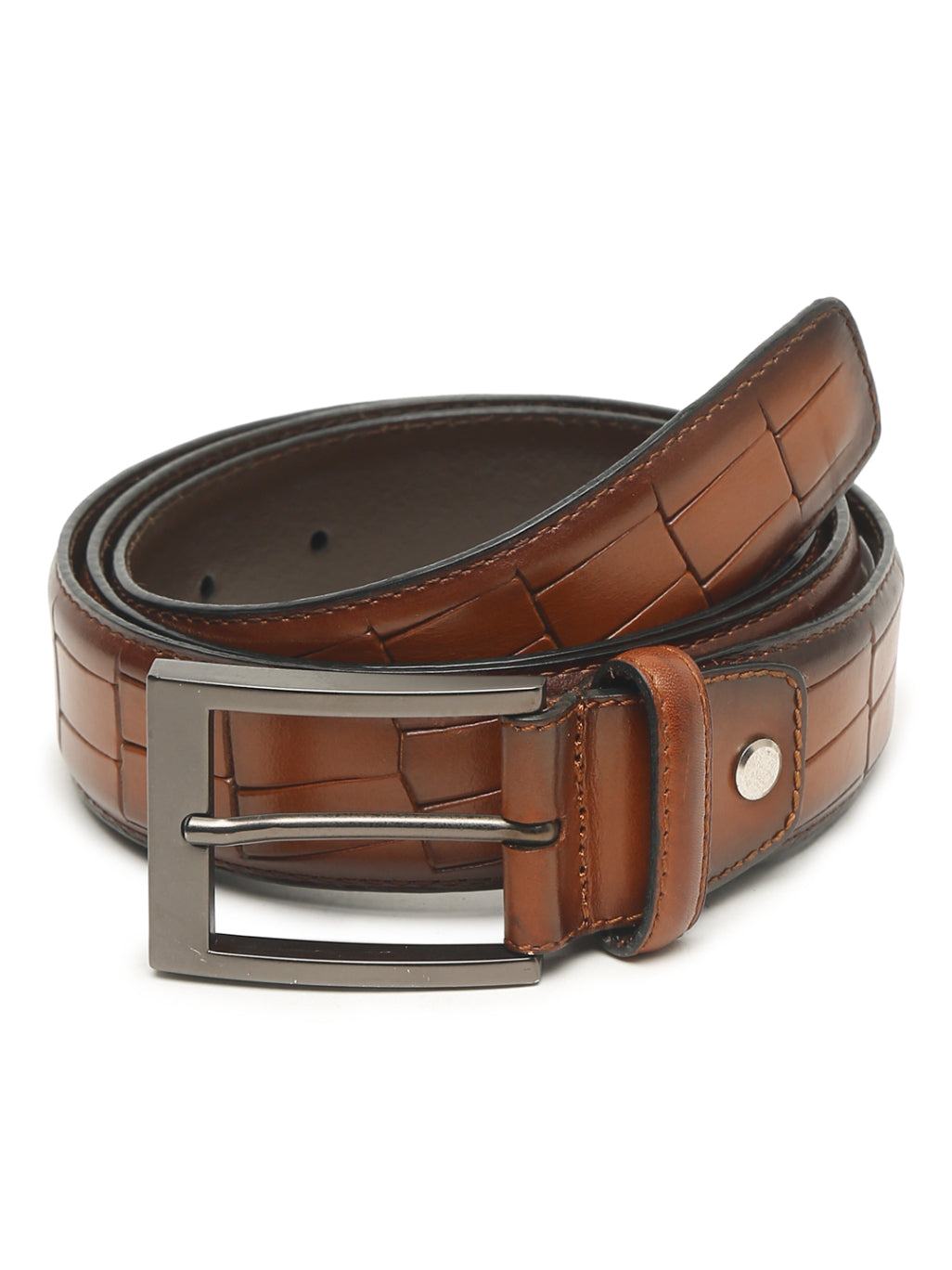 Crafted Men Belt CTFD-740 Tan