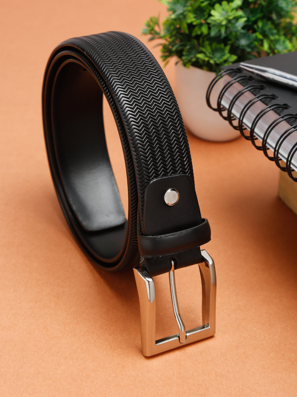 Crafted Men Belt CTFD-724 Black