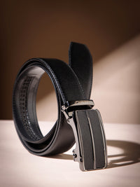 Men Autolock Belt XLAL-9712 Black