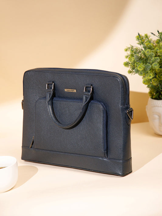 Sleek Leather Laptop Bag LT16-2004