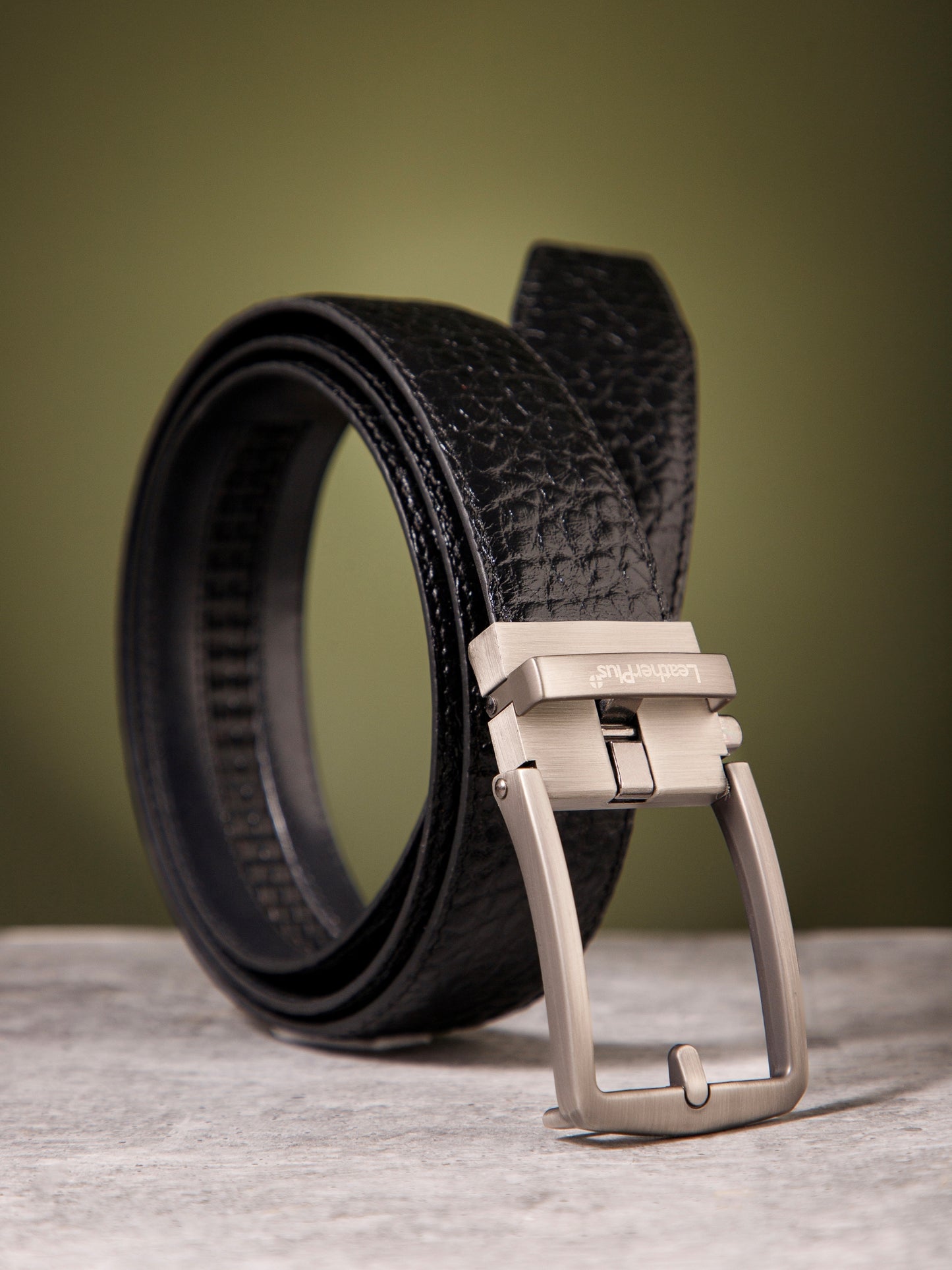 Men Autolock Belt XLAL-9709 Black