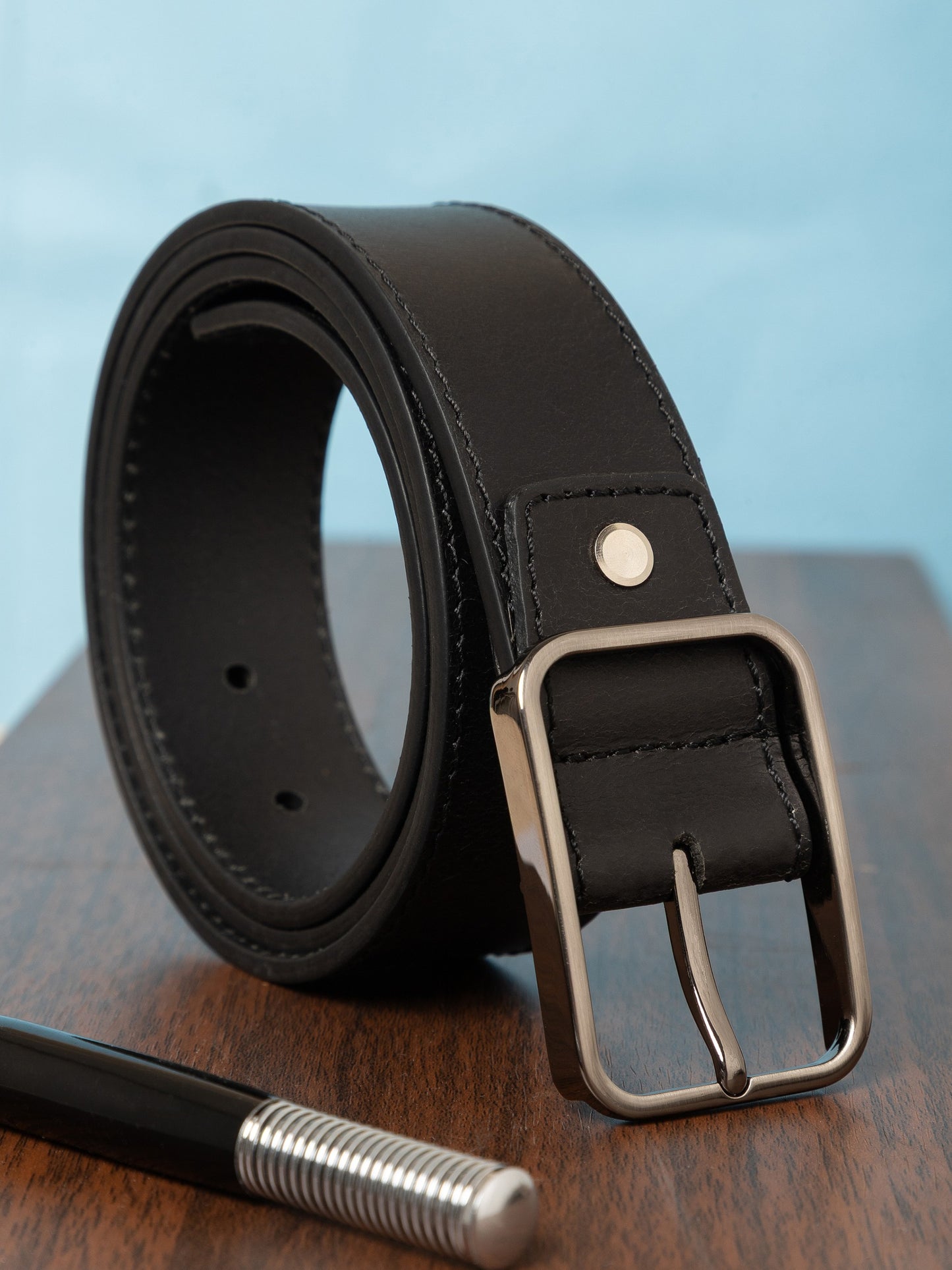 Men Casual Belt BS-664 Black