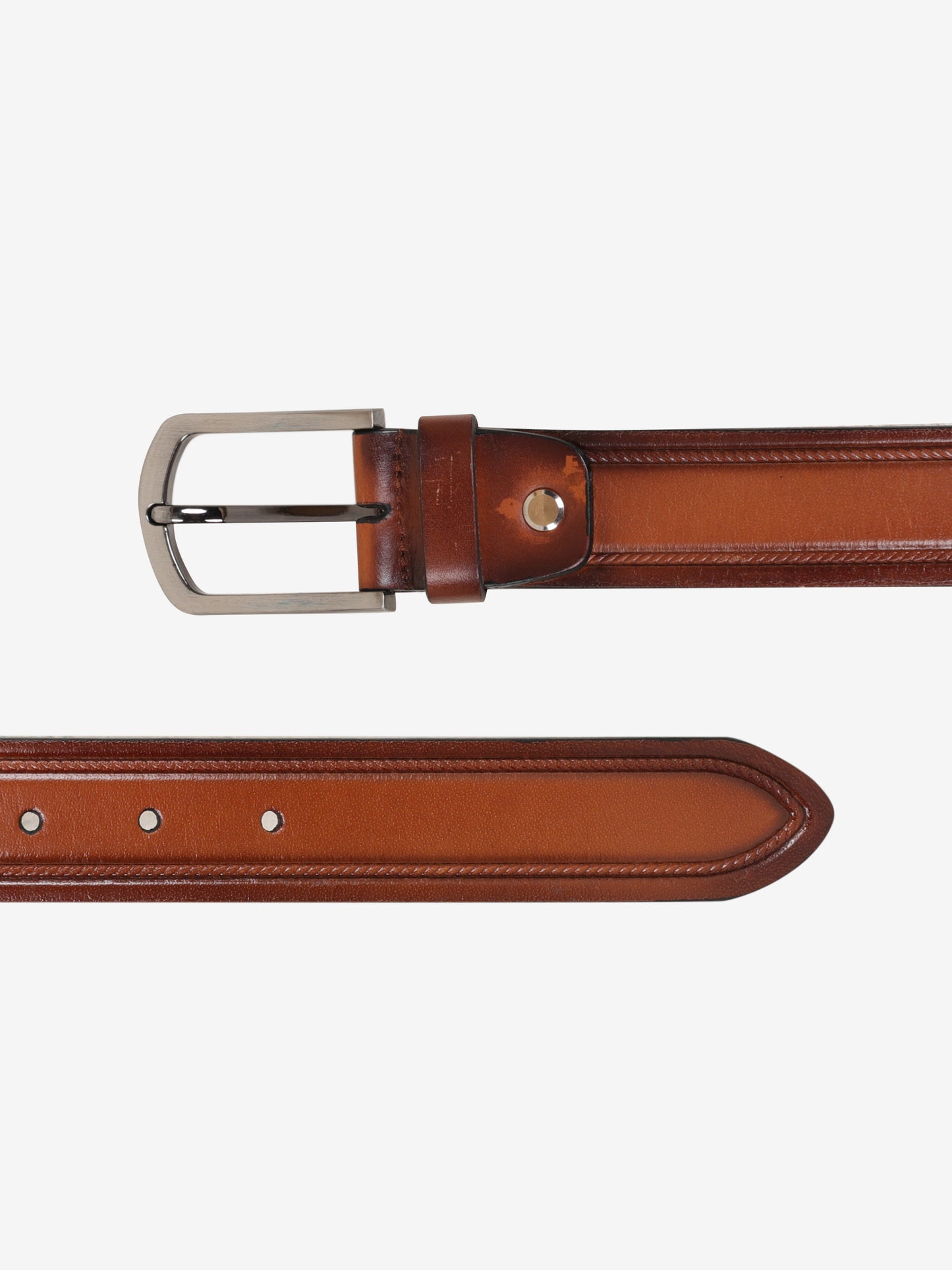 Smart Formal Men Belt BS-472 Tan