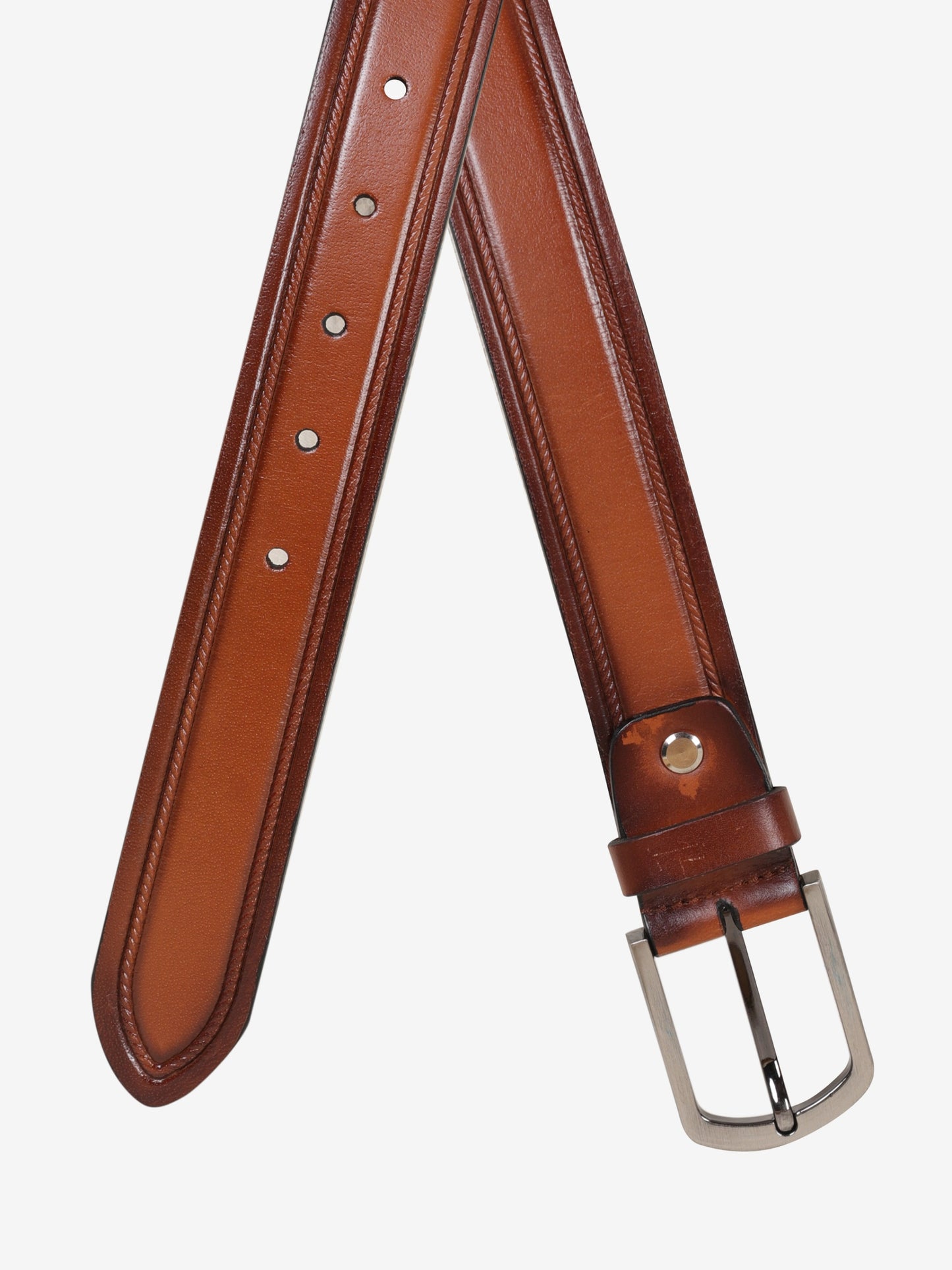 Smart Formal Men Belt BS-472 Tan