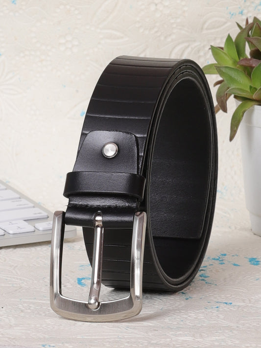 Men Casual Belt BS-661 Black