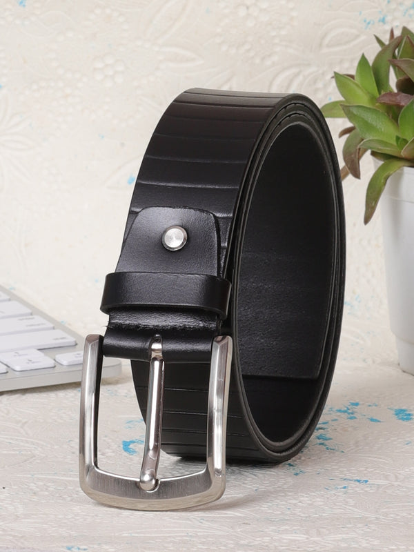 Men Casual Belt BS-661 Black