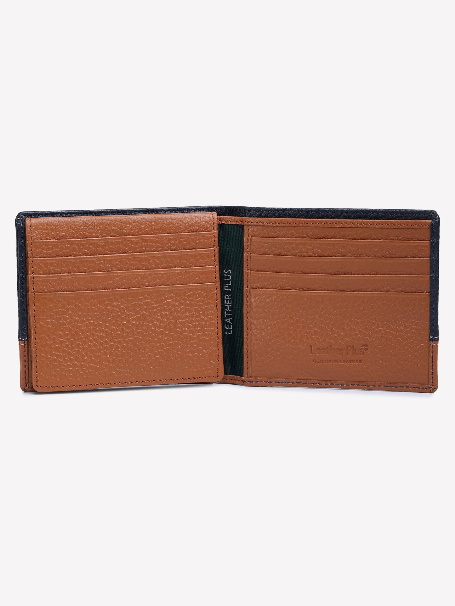 Men Wallet ET-4003 Navy & Tan