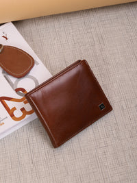 Ornate Men Wallet CR-7002 Brown