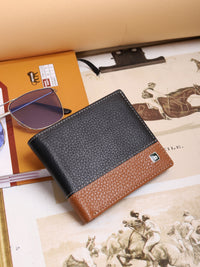 Men Wallet ET-4003 Black & Tan