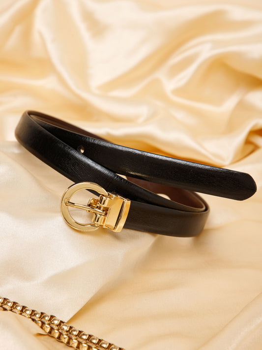 Elegant Reversible Ladies Belt LBRB-2220 G