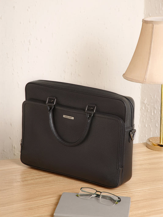 Textured Leather Laptop Bag LT16-2001