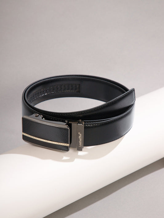 Men Autolock Belt AL-9711 Black