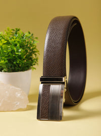 Men Autolock Belt AL-9017 BN Brown