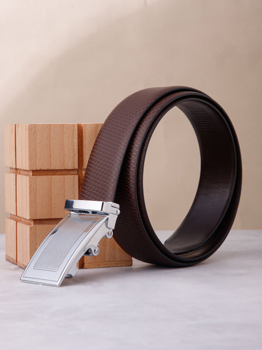 Men Autolock Belt AL-9074 C Brown