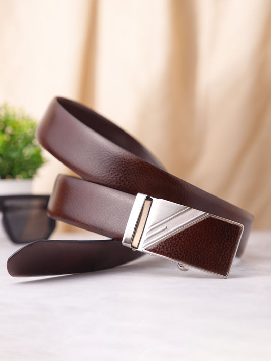 Men Autolock Belt AL-9107 B.N Brown