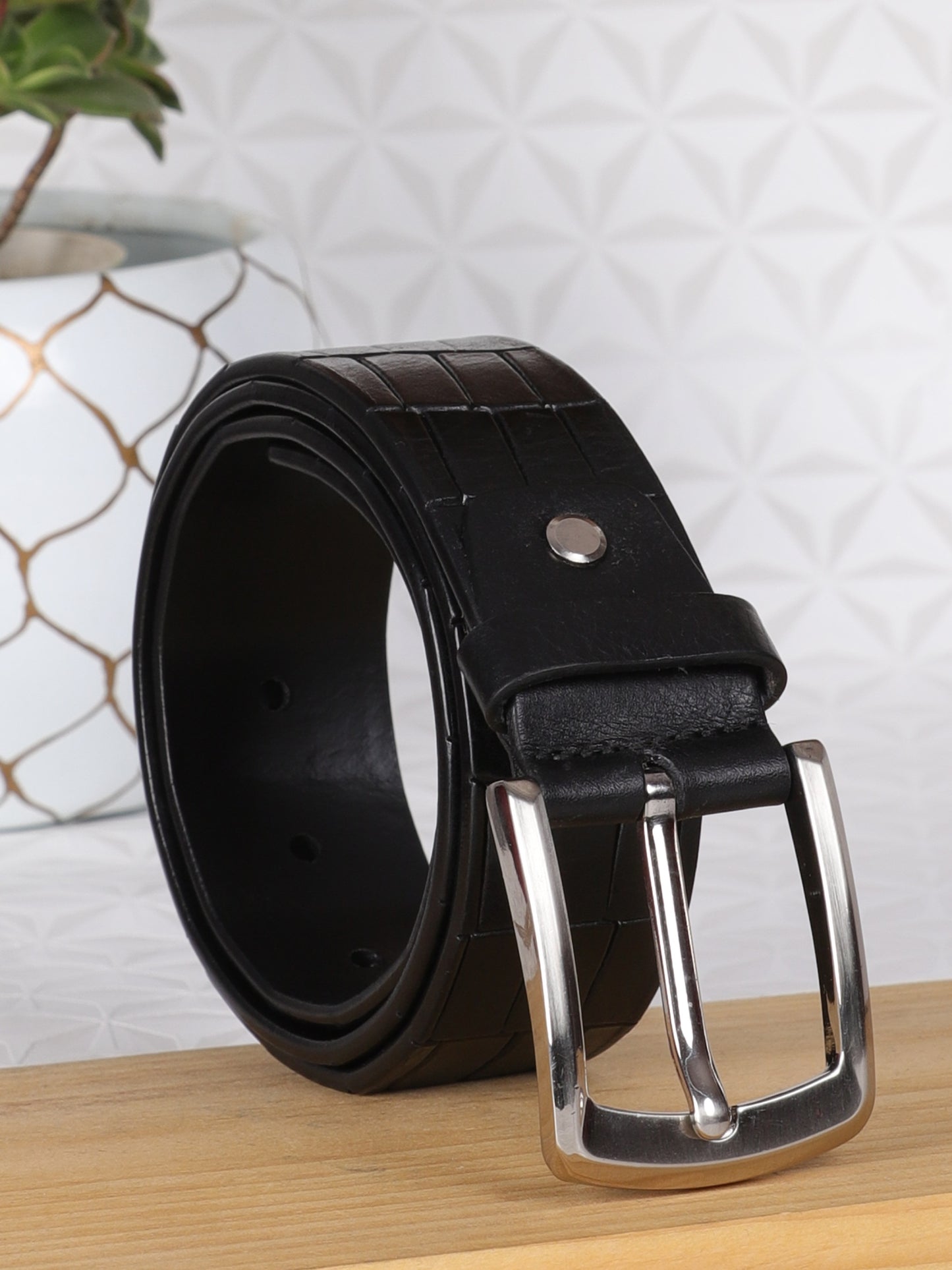 Crafted Men Belt CTFD-656 Black