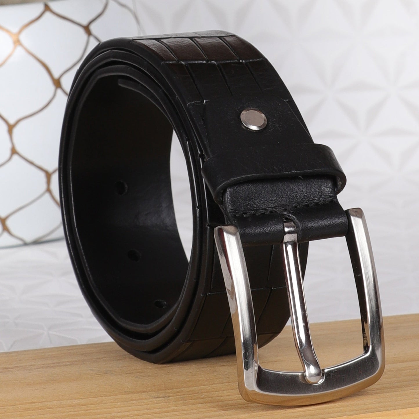 Crafted Men Belt CTFD-656 Black