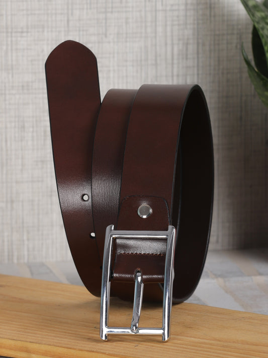 Men Casual Belt ST-501 Brown