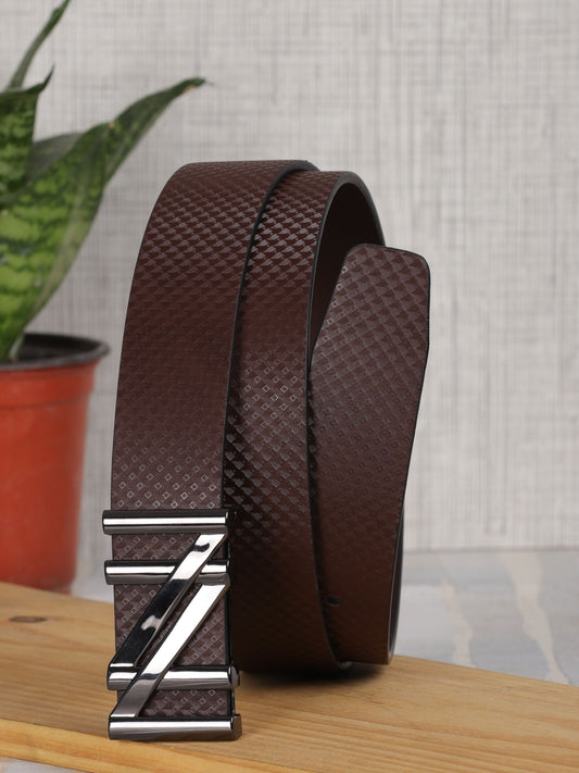 Men Casual Belt ST-5280 G Brown