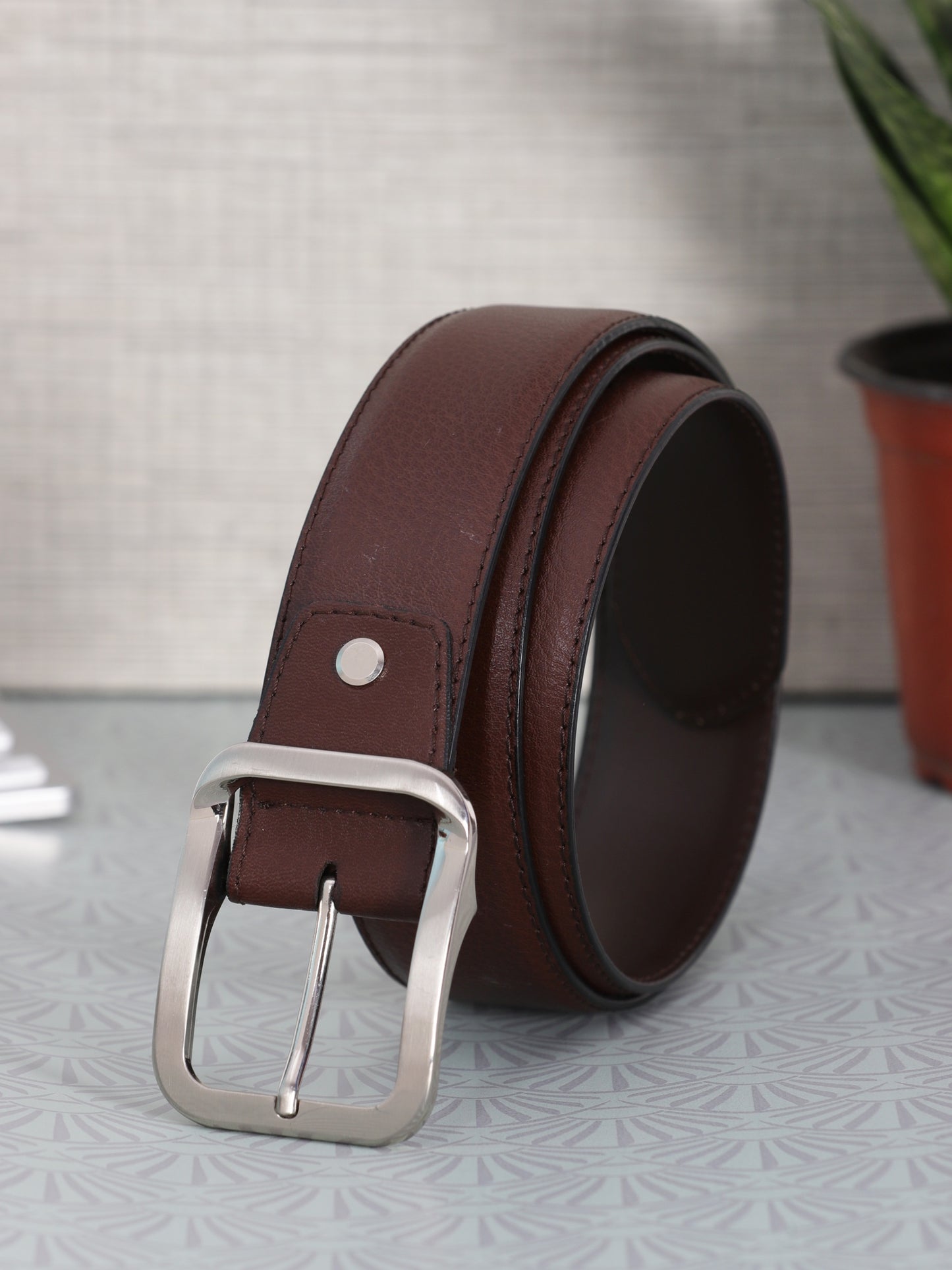Formal Men Belt IT-063 Brown