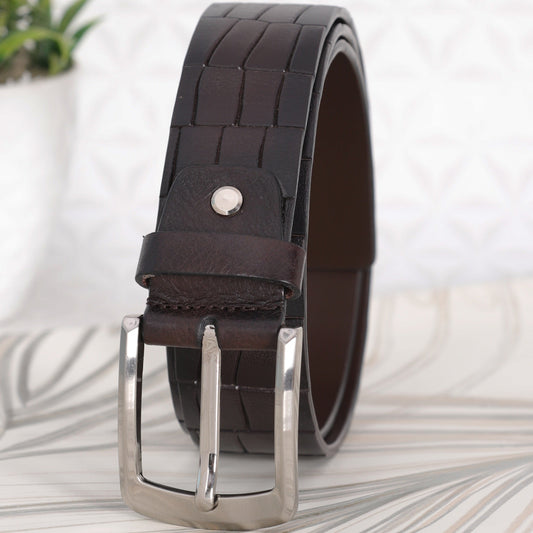 Crafted Men Belt CTFD-656 Brown