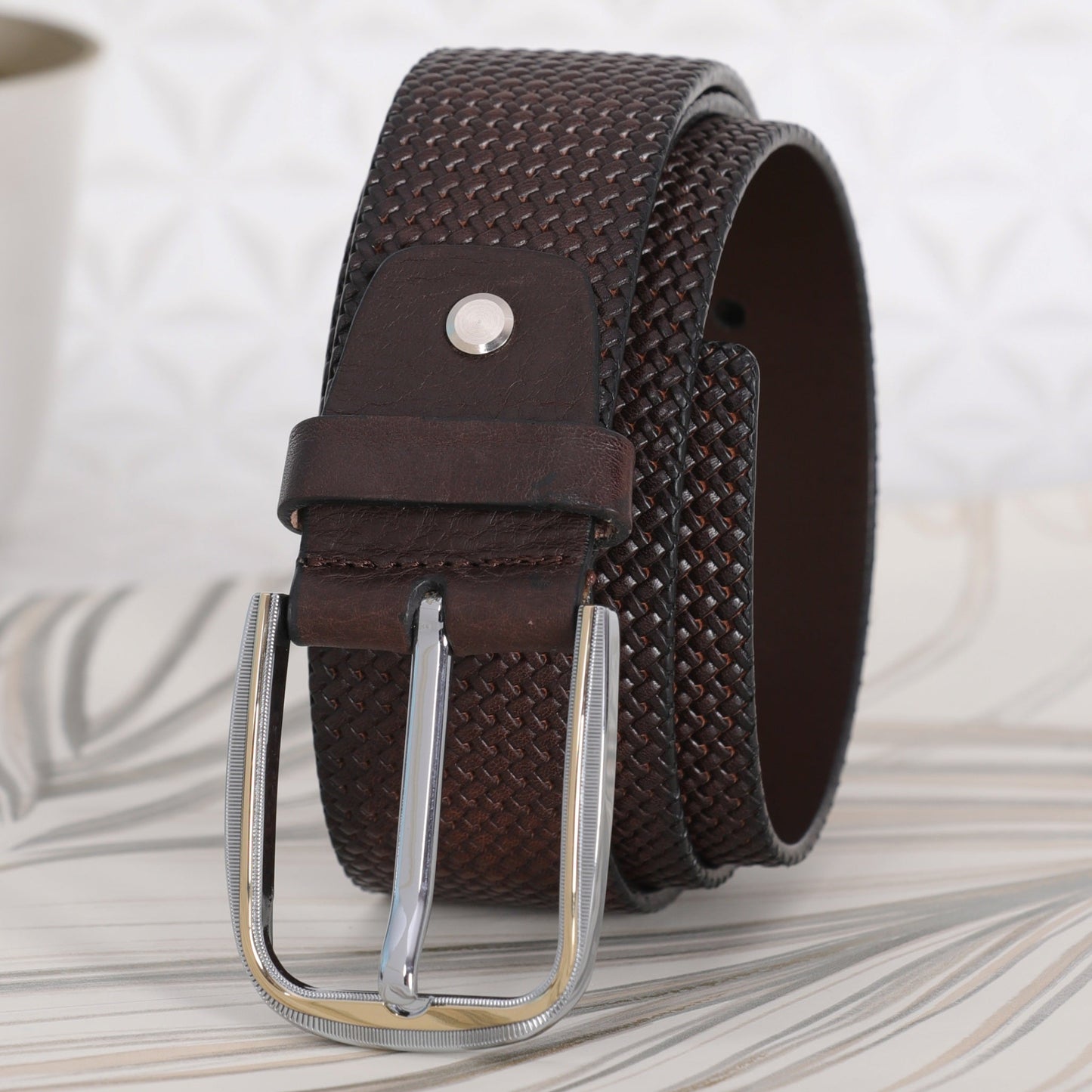 Crafted Men Belt CTFD-756 Brown