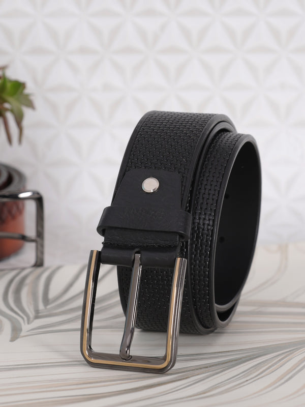 Crafted Men Belt CTFD-651 Black