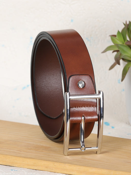 Men Casual Belt ST-501 Tan
