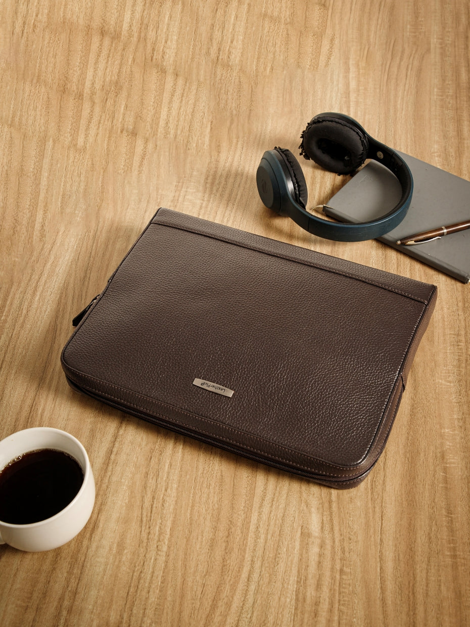 Milled Leather Laptop Sleeve SV14-7004