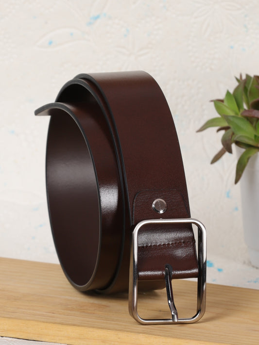Men Casual Belt ST-021 Brown