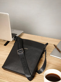 Saffiano Leather Men Sling Bag SGM-701