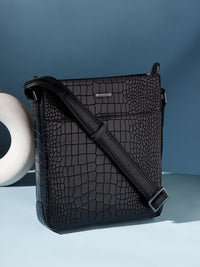 Croco Leather Men Sling Bag SGM-801