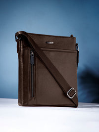 MIlled Leather Men Sling Bag SGM-601