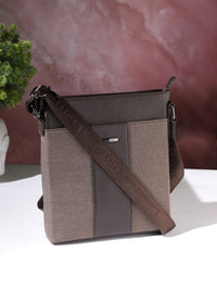 Dual-Texture Men Sling Bag SGM-401