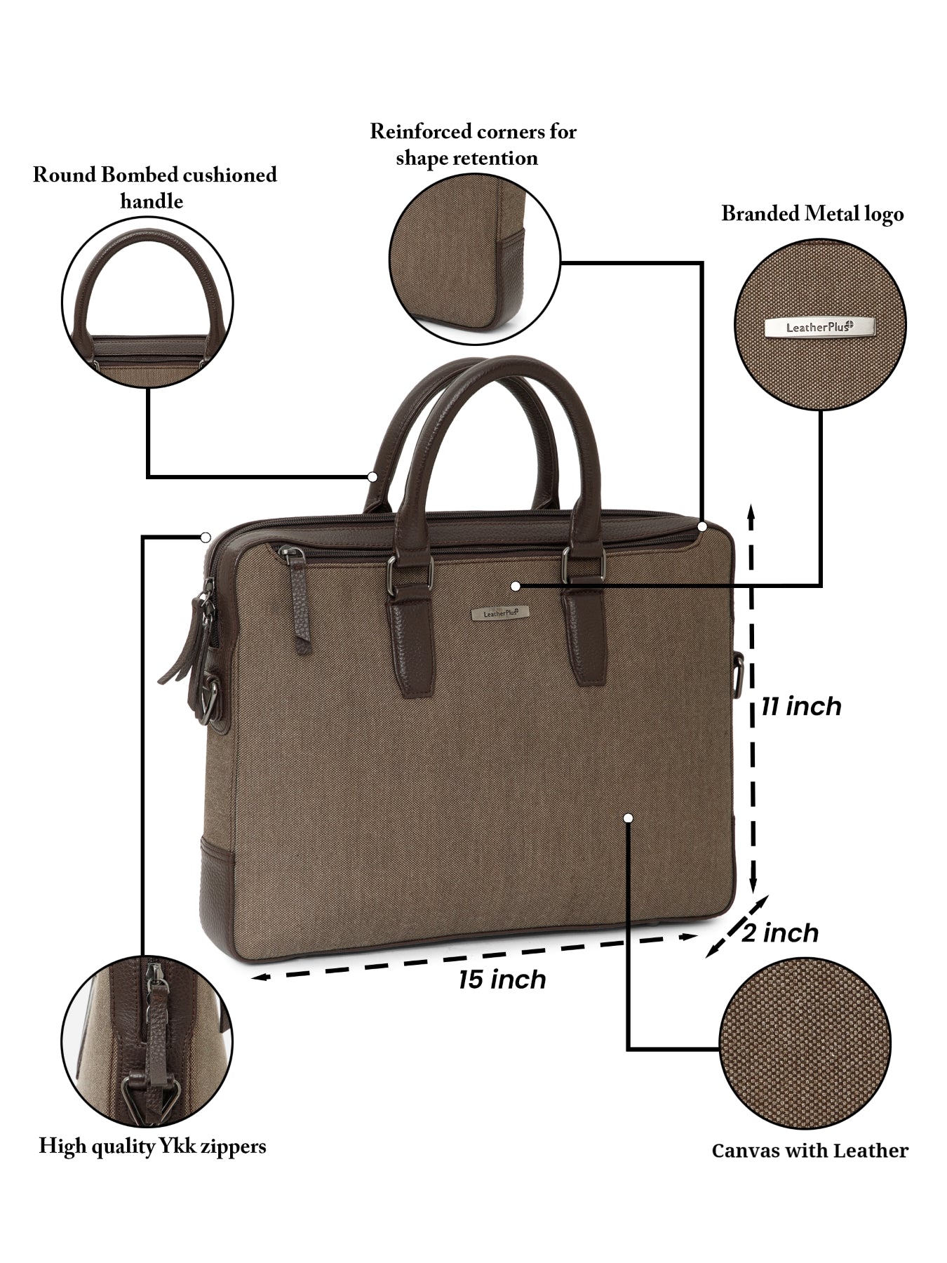 Leather Laptop Bag LT16-1001
