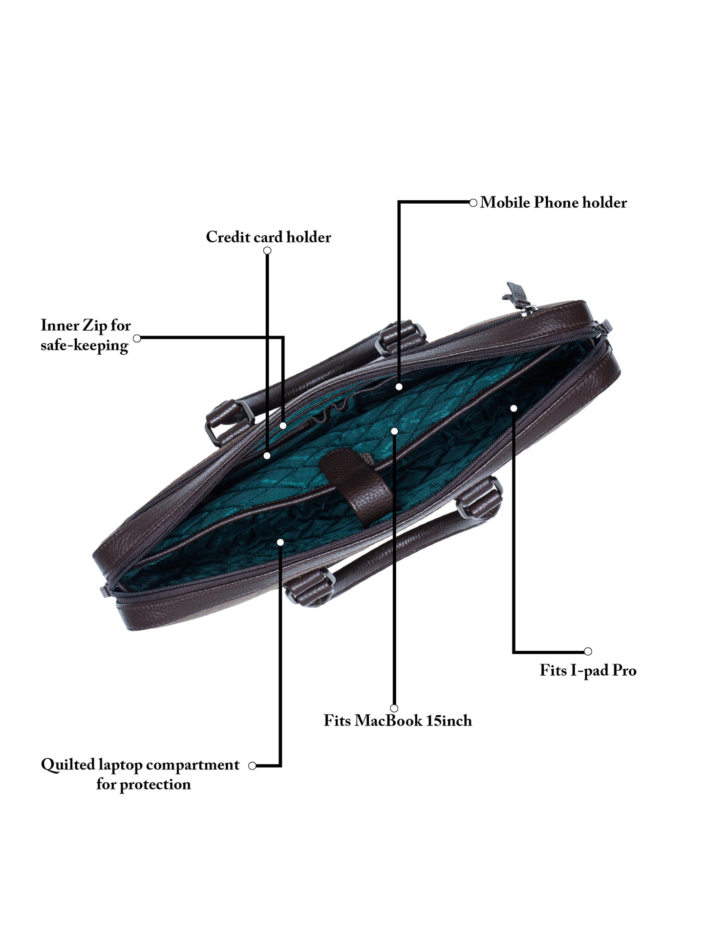 Leather Laptop Bag LT16-1001