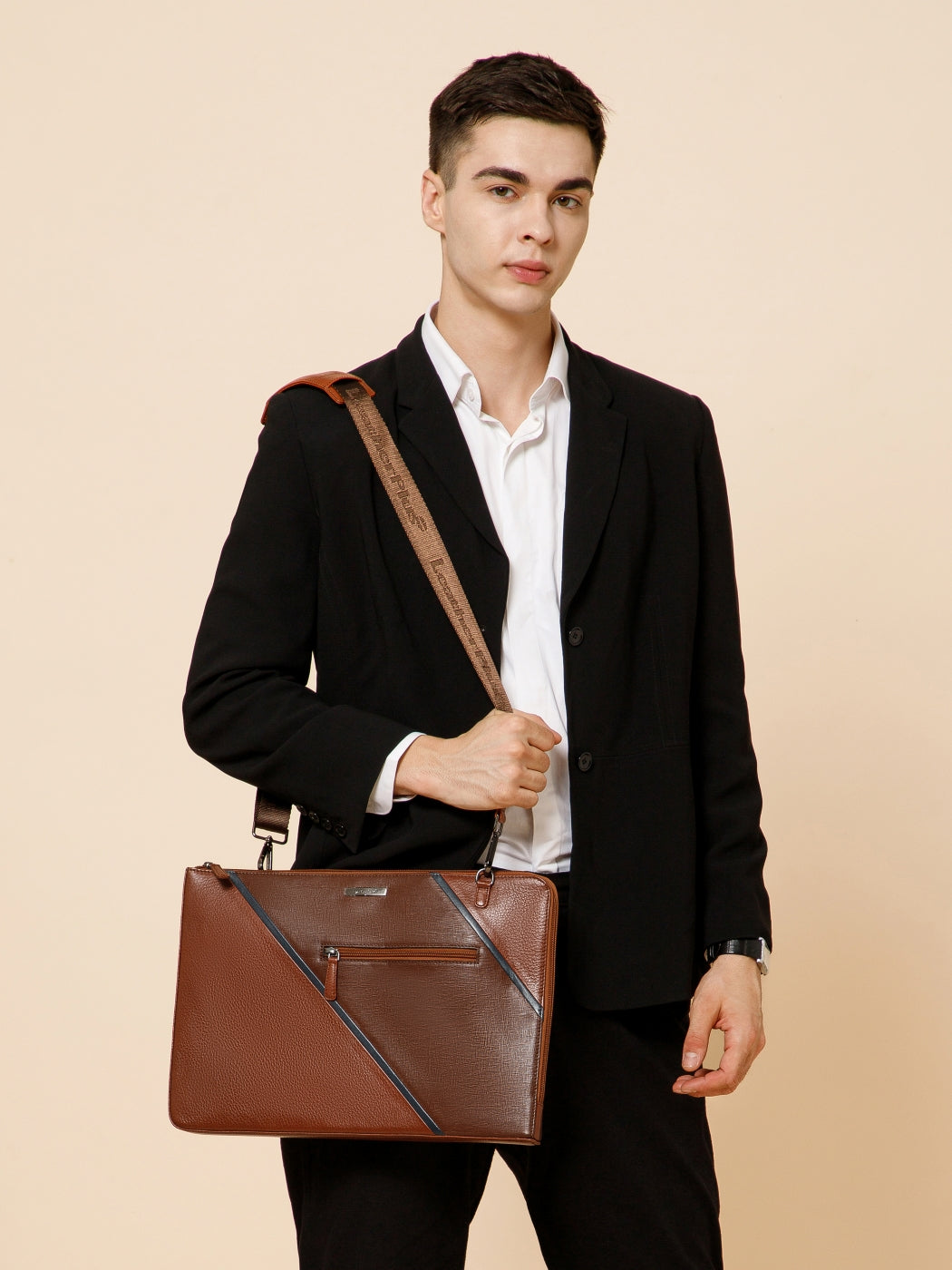 Variegated Leather Laptop Sleeve SV16-8001