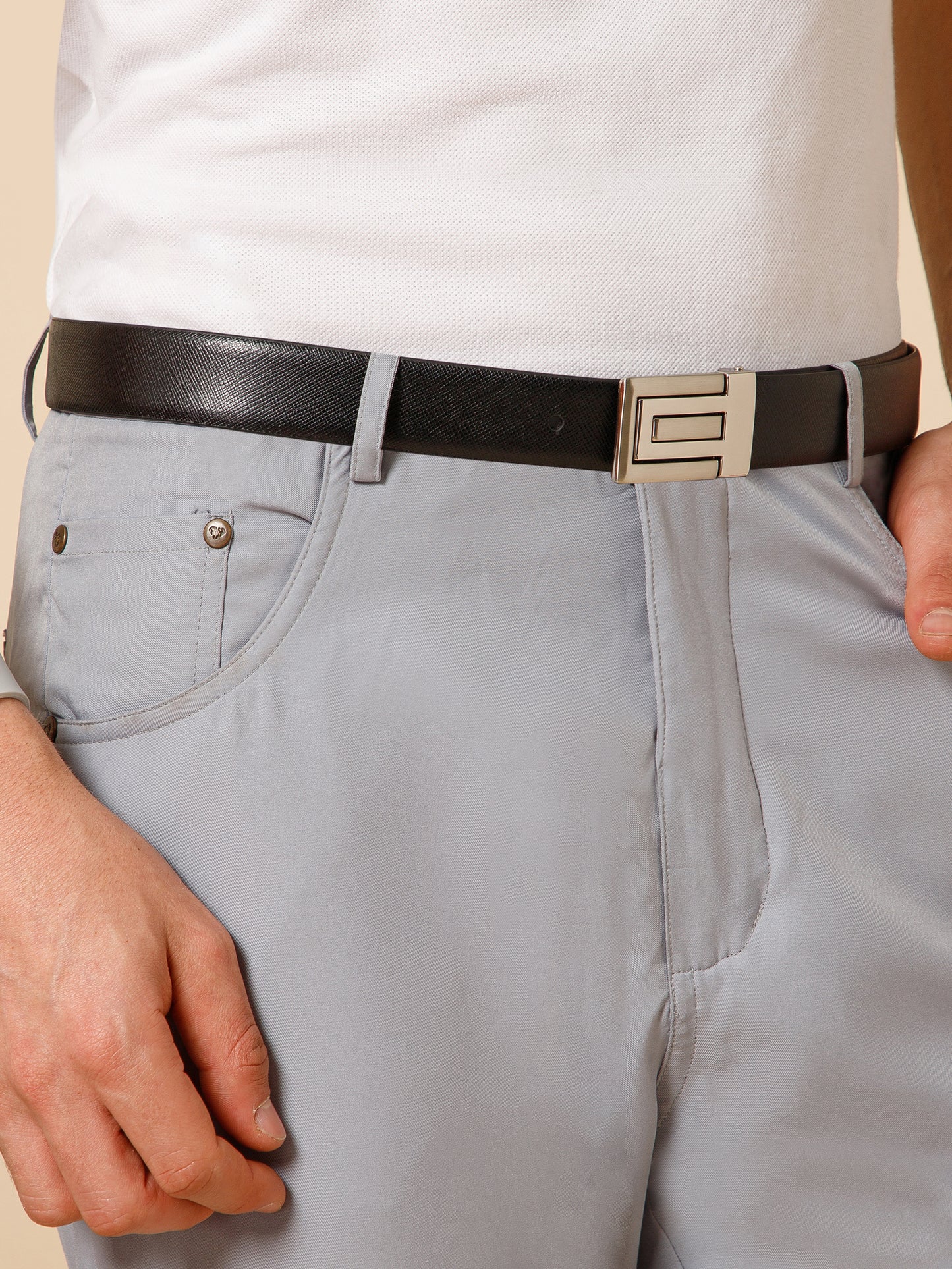 Men Reversible Belt RB-7049