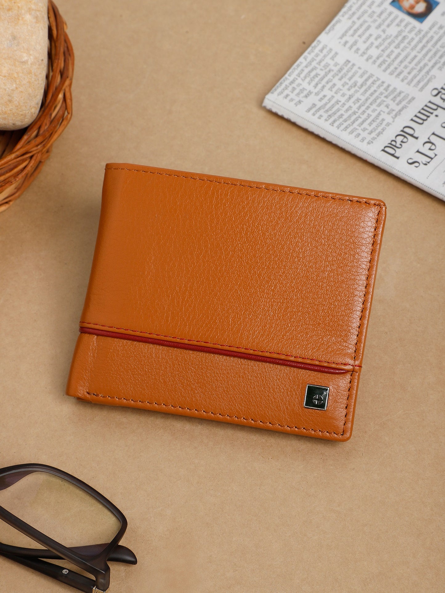 Premium Men Wallet PR-5001 Tan