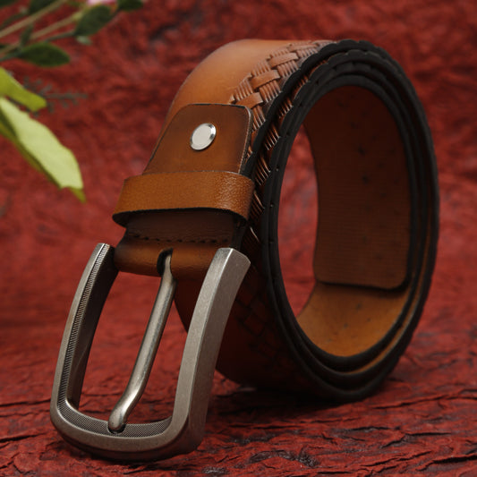 Crafted Men Belt CTFD-752 Tan