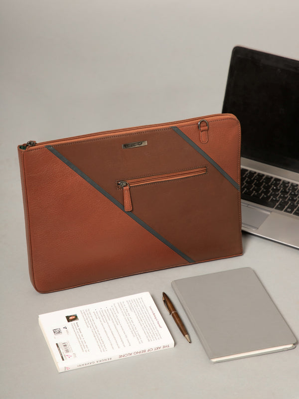 Variegated Leather Laptop Sleeve SV16-8001