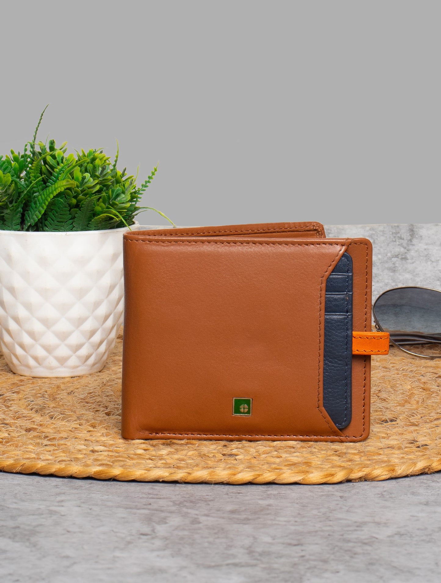 Premium Men Wallet PR-5004 Tan