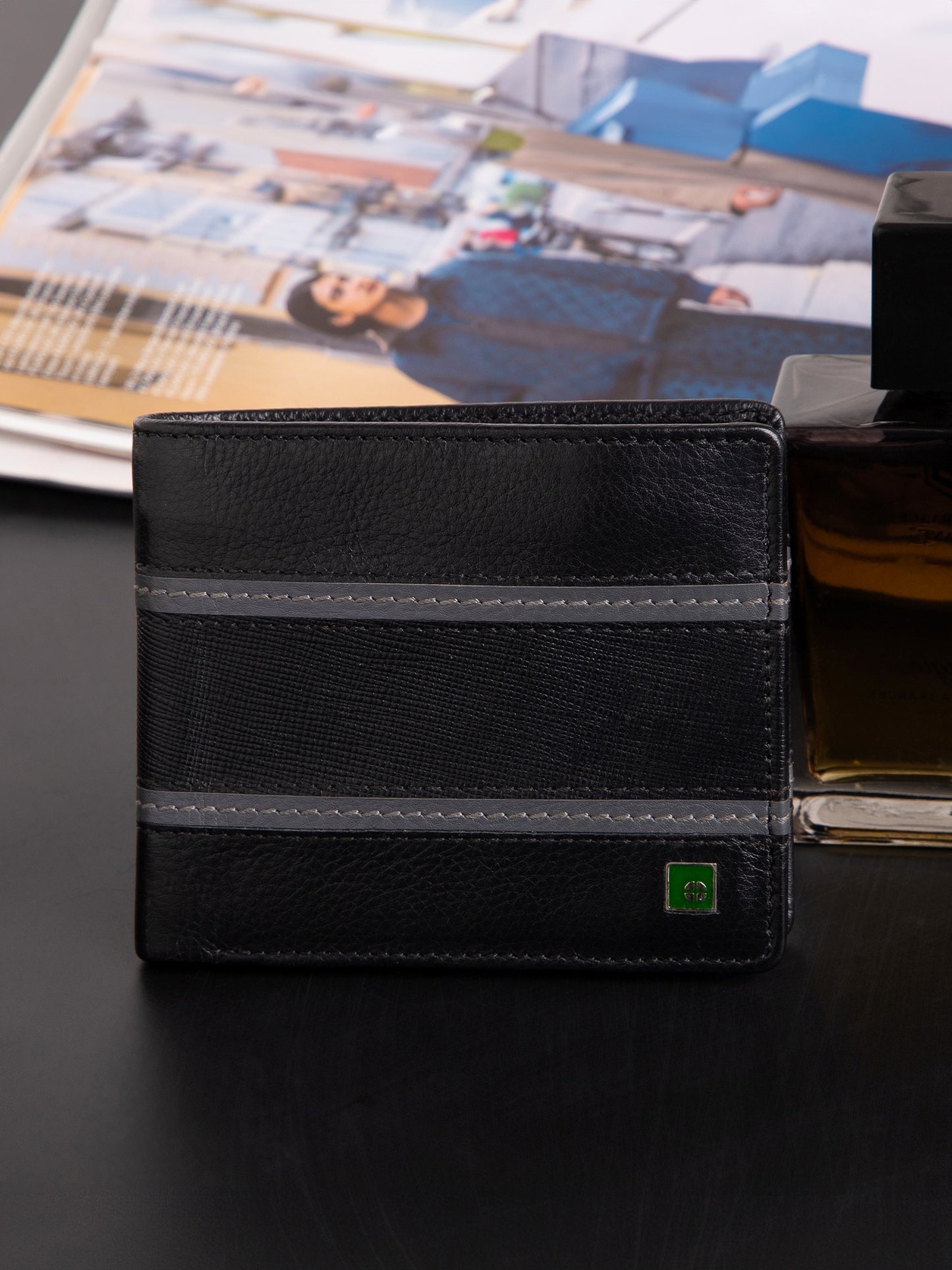 Men Wallet ET-4007 Black