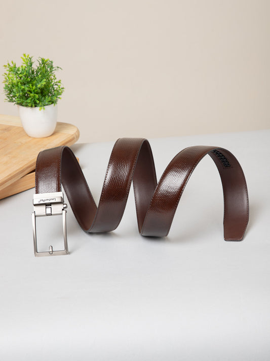 Men Autolock Belt AL-9705 Brown